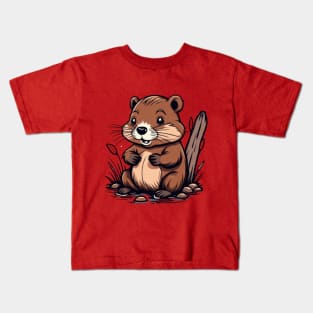 Beaver gifts Kids T-Shirt